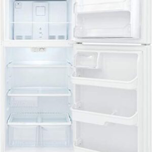 Frigidaire FFHT2033VP 30" Top Mount Refrigerator with 20.5 cu. ft. Total Capacity, LED Lighting, Store More Crisper Drawers, in Pearl White