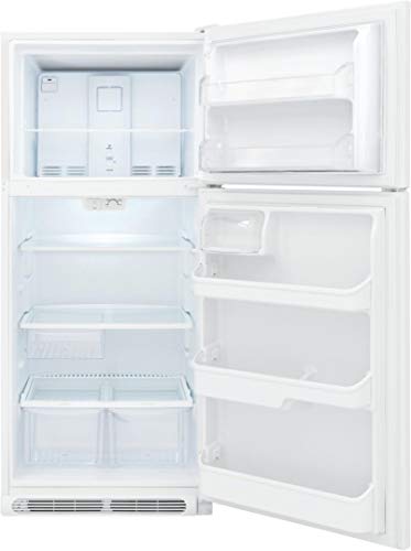 Frigidaire FFHT2033VP 30" Top Mount Refrigerator with 20.5 cu. ft. Total Capacity, LED Lighting, Store More Crisper Drawers, in Pearl White