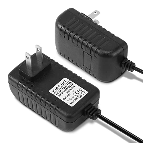 Kircuit 7.5V AC/DC Adapter for Dana by AlphaSmart ACC-AC55 41-7.5-500D ACCAC55 41-75-500D Alpha Smart 7.5 V 500mA 7.5VDC 0.5A -1A Class 2 Transformer Power Supply Cord Cable Charger PSU