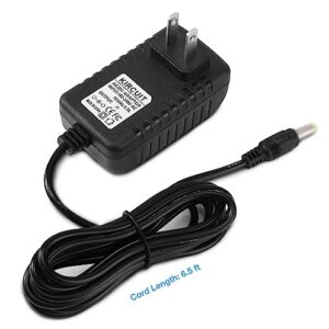 Kircuit AC/DC Adapter Citizen CT-S281 CTS281 Thermal POS Receipt Printer CT-S281RSU CT-S281RSE CT-S281UBU CT-S281UBE CT-S281UBE-BK CT-S281UBE-PL Power Supply Cord Cable Battery Charger PSU