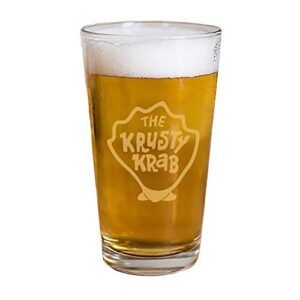 the krusty krab drinking glass
