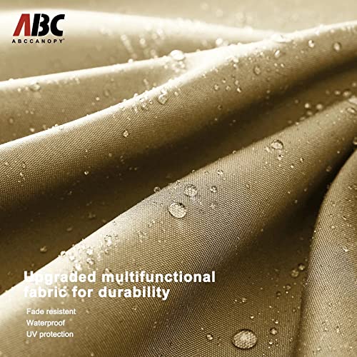 ABCCANOPY Premium Patio Umbrellas 10' Khaki