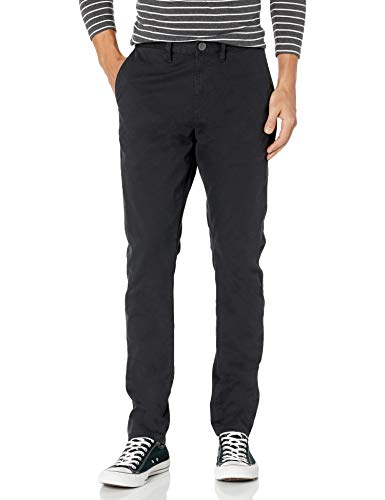 RVCA mens Daggers Chino Casual Pants, Rvca Black, 32 US