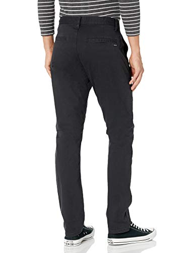 RVCA mens Daggers Chino Casual Pants, Rvca Black, 32 US