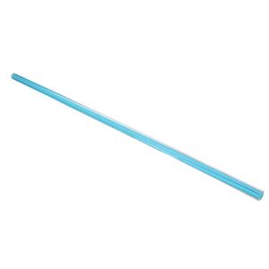 fielect light blue straight line acrylic round rod bar standard plexiglas tolerance lightweight for diy 12mm diameter 500mm height 1pcs