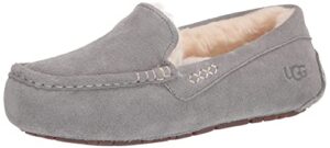 ugg women's ansley slipper, light grey, 7