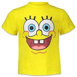 Nickelodeon Spongebob Squarepants Big Boys 3 Pack Short Sleeve T-Shirts 7-8
