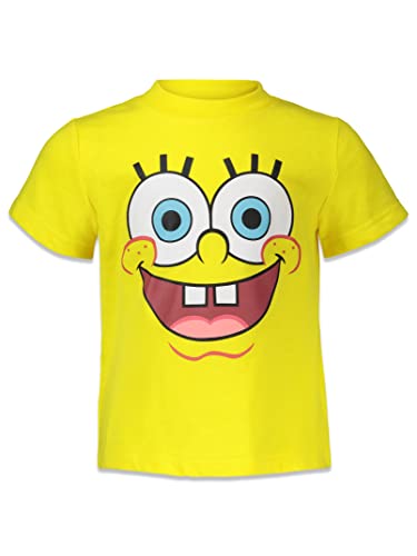 Nickelodeon Spongebob Squarepants Big Boys 3 Pack Short Sleeve T-Shirts 7-8