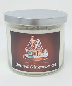 spiced gingerbread candle ~ gingerbread scented soy candle ~ available in glass 3 wick jar & mason jar ~ all natural premium soy candle (large 3 wick)