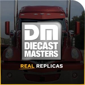Diecast Masters International Lonestar Sleeper Cab w/Skeleton Trailer & 40' Dry Goods Sea China Shipping Container | 1:50 Lone Star Scale Model Semi Trucks | Diecast Model 71045