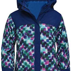 Arctix Kids Suncatcher Insulated Winter Jacket, Royal Blue/Bluebird Dots, Medium
