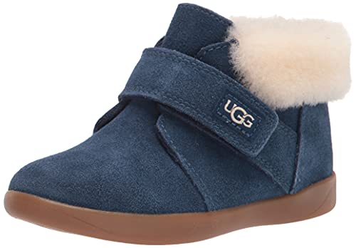 UGG Kids T Nolen Fashion Boot, New Navy, 7 US Unisex Toddler