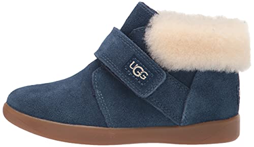 UGG Kids T Nolen Fashion Boot, New Navy, 7 US Unisex Toddler