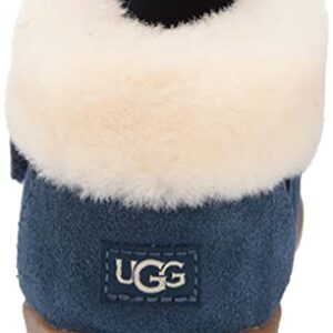 UGG Kids T Nolen Fashion Boot, New Navy, 7 US Unisex Toddler