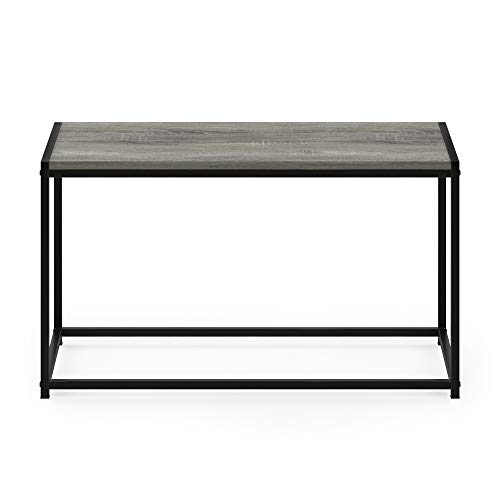 FURINNO Camnus Modern Living Coffee Table, French Oak Grey