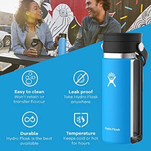 Hydro Flask Hydroflask W16BCX010 16 Oz Wide Flex Sip Lid Stone