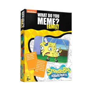 what do you meme?® spongebob squarepants expansion pack - family card games for kids and adults