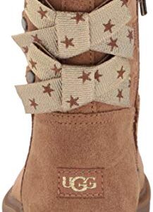 UGG girls Tillee Fashion Boot, Chestnut, 6 Big Kid US