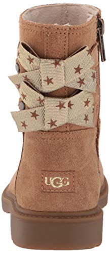 UGG girls Tillee Fashion Boot, Chestnut, 6 Big Kid US