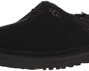 UGG mens Neuman Slipper, Black, 9 US