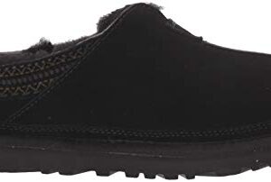 UGG mens Neuman Slipper, Black, 9 US