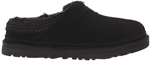 UGG mens Neuman Slipper, Black, 9 US