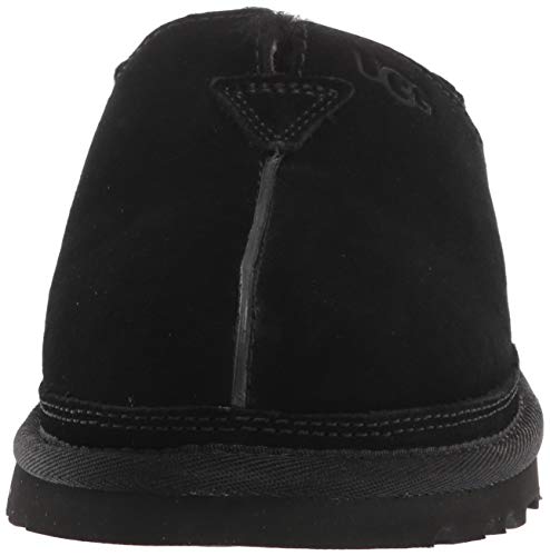 UGG mens Neuman Slipper, Black, 9 US