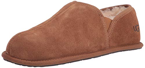 UGG Men's Scuff Romeo II Slipper, Chestnut, 12