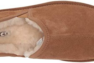 UGG Men's Scuff Romeo II Slipper, Chestnut, 12