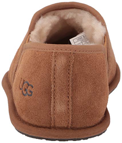 UGG Men's Scuff Romeo II Slipper, Chestnut, 12