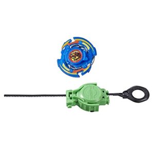 beyblade burst rise slingshock crystal dranzer f starter pack - right-spin battling top toy and right/left-spin launcher, ages 8 and up