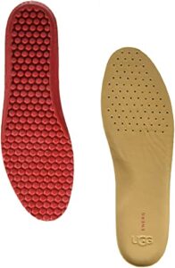 ugg mens premium leather insoles insole, natural, 11 m us