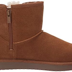 Koolaburra by UGG Unisex-Child T Victoria Mini DOTS Boot, Chestnut, 7 Toddler