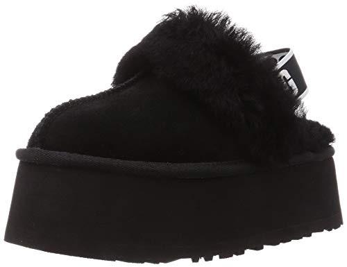 UGG Women's Funkette Slipper, BLACK, 9