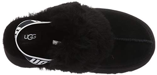 UGG Women's Funkette Slipper, BLACK, 9