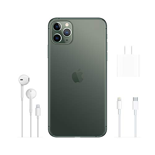 Apple iPhone 11 Pro Max [64GB, Midnight Green] + Carrier Subscription [Cricket Wireless]
