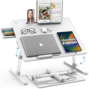 cooper desk pro adjustable laptop table, bed desk for laptop, desk for bed, lap desk for laptop, adjustable lap desk for bed, portable desk, laptop stand for bed floor desk
