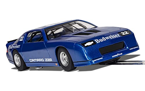 Scalextric Chevrolet Camaro IROC-Z Blue 1:32 Slot Race Car C4145