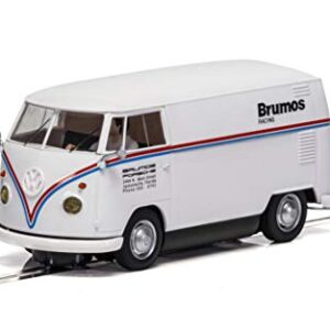 Scalextric Volkswagen Panel Van T1B Brumos Racing 1:32 Slot Race Car C4086