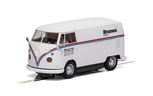 Scalextric Volkswagen Panel Van T1B Brumos Racing 1:32 Slot Race Car C4086