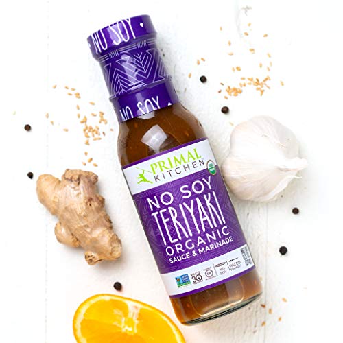 Primal Kitchen No-Soy Teriyaki Sauce Variety Pack, Whole30 Approved, Certified Paleo, and Keto Certified, Includes 1 Island Teriyaki & 1 Original No Soy Teriyaki