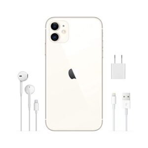 Apple iPhone 11 [64GB, White] + Carrier Subscription [Cricket Wireless]