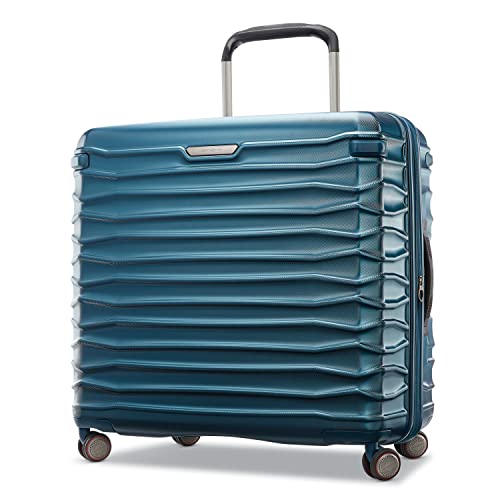 Samsonite Stryde 2 Hardside Expandable Luggage with Spinners, Deep Teal, Checked-Large Glider