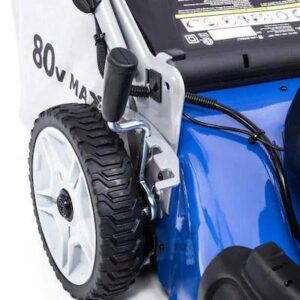 Kobalt 80-Volt Max Brushless Lithium Ion Self-propelled 21-in Cordless Electric Lawn Mower (6.0 ah Battery and Charger Included)