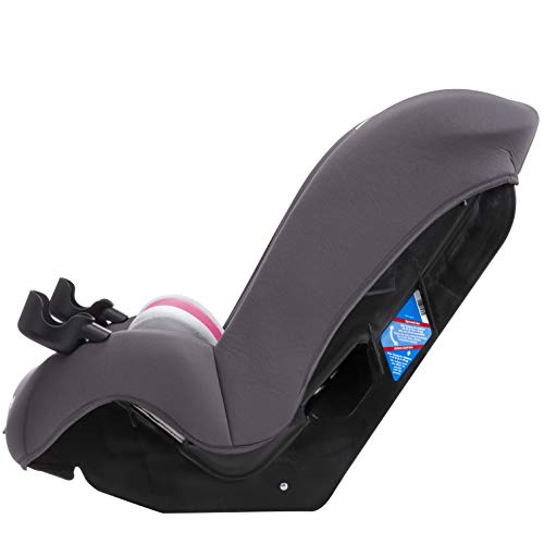 Safety 1st Jive 2-in-1 Convertible Car Seat, Rear-Facing 5-40 pounds and Forward-Facing 22-65 pounds, Carbon Rose