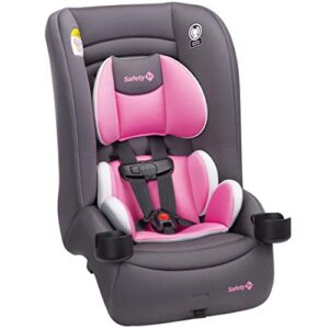 Safety 1st Jive 2-in-1 Convertible Car Seat, Rear-Facing 5-40 pounds and Forward-Facing 22-65 pounds, Carbon Rose