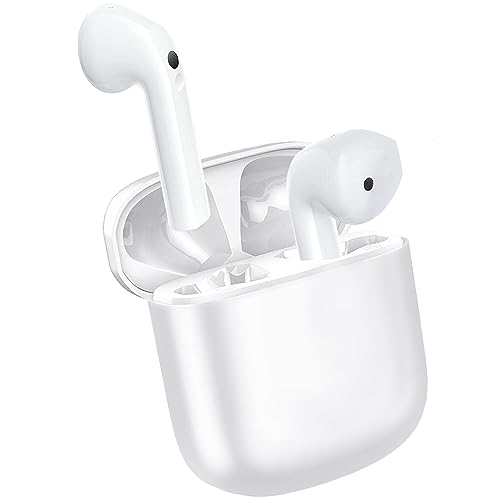 Wireless Earbuds, Bluetooth 5.3 Earphones with Active Noise Cancelling Air Buds Pods 3D Stereo in-Ear Built-in Mic IPX7 Waterproof Sport Headsets Bluetooth Headphones for iPhone/Android/airpod Case