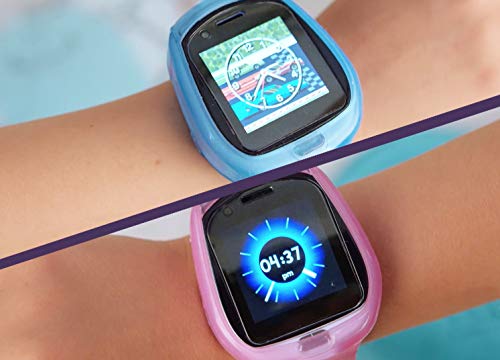 Little Tikes Tobi Robot Smartwatch - Blue with Movable Arms and Legs, Fun Expressions, Sound Effects, Play Games, Track Fitness and Steps, Built-in Cameras for Photo and Video 512 MB | Kids Age 4+