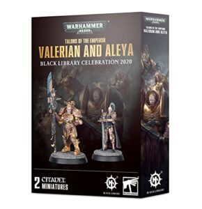 games workshop - warhammer 40,000 - talons of the emperor - valerian and aleya