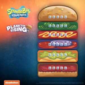 USAOPOLY Spongebob: Plankton Rising Cooperative Dice and Card Game | Featuring Artwork & Characters from Nickelodeon's Spongebob Squarepants Cartoon | Officially Licensed Spongebob Game